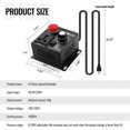 thumbnail image 5 of AC Motor Speed Controller 120V, Variable Speed Controller Fan Speed Controller,Motor Variable Volta, 5 of 5