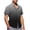 Dark Gray, variant on ZCFZJW Hawaiian Shirts for Men Big and Tall Regular Fit Casual Tie Dye Gradient Color Print Summer Beach Short Sleeve Button Down Holiday Vacation T-Shirts Tops Army Green L