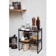 thumbnail image 5 of LLC Étagère de Cuisine Empilable Cadre en Acier - Rangement Gain de Place pour Salle de Bain, Chambre, Bureau, et Plus (Lot de 2), 5 of 5