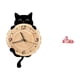 thumbnail image 1 of Reloj de pared de resina con forma de ciervo. Adorno ligero, sin , fácil de leer. Ideal para decorar la oficina, el dormitorio, la cocina o el c, 1 of 8