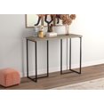 thumbnail image 4 of Safdie & Co. Table Console 39L Taupe Foncé Metal Noir, 4 of 4