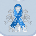thumbnail image 4 of Inktastic Hope-Colon Cancer Awareness Boys or Girls Baby Bib, 4 of 4