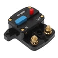 thumbnail image 4 of Audio Fuse Breaker Inverter, Wear Resistant Good Conductivity Car Audio Circuit Breaker Durable Heavy Duty  For Audio Stereo System 50A, 4 of 8