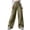 Army Green-pants for women, variant on Plus Size Track Pants for Women High Waisted Loose Fit Wide Leg Cargo Pants