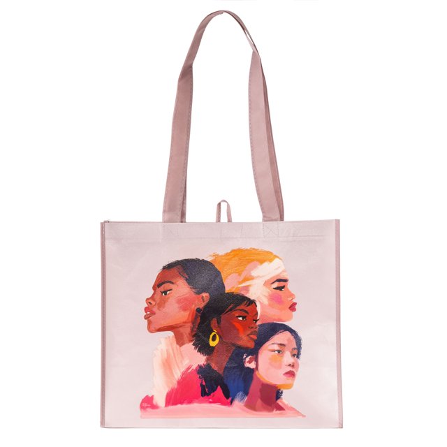 Sac De Courses Réutilisable Pour La Journée Internationale Des Droits Des Femmes, Sac À Provisions Avec Poignées, Sac d’épicerie Multifonction
