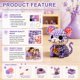 thumbnail image 3 of HWRETIE Bead Set Stringing Kit,Diy Jewelry Making Craft Set, 3 of 7