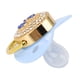 thumbnail image 4 of Chupete Para Bebé Bling, De Silicona Suave Al Tacto, Con Diamantes de Imitación, Chupete Infantil Seguro de Silicona Suave, Ideal para Bebés de 6 A 18 Meses para el Hogar, 4 of 7