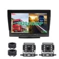 thumbnail image 3 of HD 1920x1080P 10.1 Inch IPS Screen Truck Bus Vehicle DVR Recorder Parking Monitor With 2 Channels Front Rear Side AHD Car Camera ,Clear Night Vision, 3 of 8