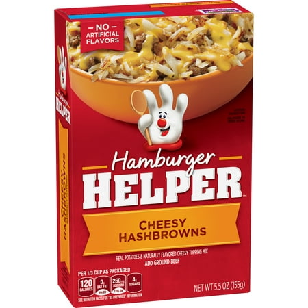 (6 Pack) Hamburger Helper Cheesy Hashbrowns Hamburger Helper 5.5 (The Best Hamburger Patties)
