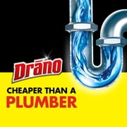 Drano Max Gel Drain Clog Remover, Commercial Line, 128 fl oz