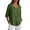 Army Green, variant on GZWYHT Button Down Shirts For Women，Gauze Blouses For Women Linen Button Up Shirts For Women Gauze Shirt Cotton Linen Shirts For Women Office Work Tops Peasant Blouse Beige L