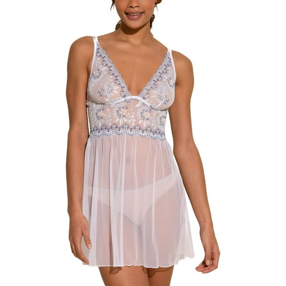 Cosabella womens Usha Chemise, l, White