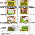 thumbnail image 6 of JINGT Sprouter Tray Soil-Free Big Capacity Germination Grass Box Grow, 6 of 9