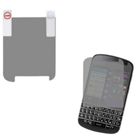 - Insten Clear LCD Guard Screen Protector Twin Pack For BLACKBERRY Q10