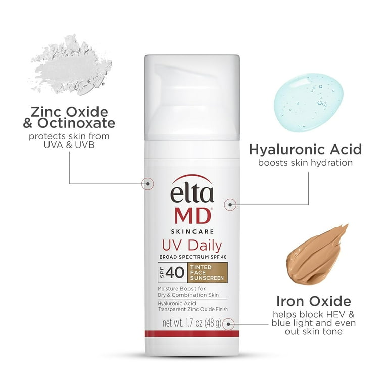 EltaMD UV Daily Tinted Face Sunscreen SPF 40 photo 6