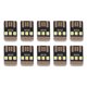 thumbnail image 5 of Mini luz nocturna LED USB portátil, 10 unidades, linterna de camping, lámpara negra de ahorro de energía para exteriores, 5 of 14