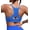 Blue, variant on SHARICCA Womens Sport Bra High Impact Cross Back Workout Yoga Wireless Bra