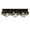 A002- Style B, variant on Black and White Living Room Decor Window Scarf Valance, Fireplace Mantel Decor for Living Room, Reindeer Christmas Decor for Home, 79 Inch, 1 Pack