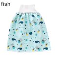 thumbnail image 2 of Pantalones cortos de falda de pañales para niños cómodos 2 en 1 falda de pañales impermeable a prueba de fugas lavable para bebés y niños, 2 of 4