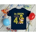 thumbnail image 5 of 4th Birthday Shirt Toddler Boy Paw Patrol Birthday Shirt and Book and Stickers Navy 4T, 5 of 5