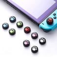 thumbnail image 4 of Tapas de agarre de pulgar con diseño de garra de gato, tapa de joystick para Switch & Lite, cubierta de silicona suave para controlador de interruptor Adepaton 2033440-6, 4 of 9