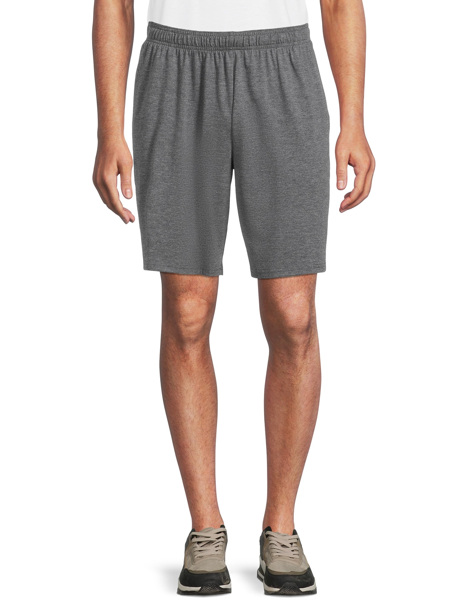 Athletic Works Men's and Big Men's Knit Shorts, 3-Pack, Sizes S-3XL