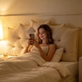 thumbnail image 5 of College Dorm Bed Bolster Pillow Long Rectangular, Headboard Backrest Support Cushion for Sitting in Bed, Soft Daybed Reading Pillow for Comfortable Support, 5 of 5