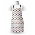 thumbnail image 3 of Birthday Apron, Vibrant Colored Flying Balloons with Stars and Pattern for Fun Event, Unisex Kitchen Bib with Adjustable Neck for Cooking Gardening, Adult Size, Multicolor, by Ambesonne, 3 of 4