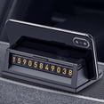 thumbnail image 3 of LOVIVER Temporary Car Parking Phone Number Car Phone Holder Pad Mat Parking License Card, 3 of 8