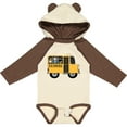 thumbnail image 3 of Inktastic School Bus Boys or Girls Long Sleeve Baby Bodysuit, 3 of 5