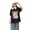 Black, variant on Hiijoy Toddler Girls Summer Beach Graphic Tee Short Sleeve Crew Neck T-Shirt, Sizes 1-13