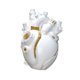 thumbnail image 4 of Jarrón anatómico de corazón Pot de floración Jarrón de resina de arte para la boda Halloween Valentine Desktop Home, 4 of 8