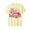AB423 Yellow, variant on Bainana Girls T Shirts Letter Print Short Sleeve Tops Big Kids Trendy Summer T-Shirts