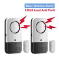 thumbnail image 2 of Door Window Alarm 120dB Loud Door Window Home Alarm Baby Security Protection Window Magnetic Sensor Detectors Burglar Kit, 2 of 7