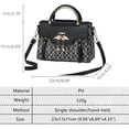 thumbnail image 2 of Sunyuer Women's Fashion Handbags & Purses, Stylish Simple Crossbody Bag Small Square Bag for Daily Use, 2 of 5