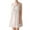 Pink, variant on Women's Cotton Victorian Nightgowns Vintage Sleep Dress Soft Nighty Cami Sleeveless V Neck Ruffle Backless Nighty White Medium