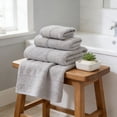 thumbnail image 2 of MK Gdledy 3 Pack Bath Sheet Towels, 100% Cotton, Ultra Soft Absorbent Bath Towel Set for Bathroom, 2 of 6
