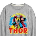 thumbnail image 3 of Marvel Thor - The Mighty - Toddler and Youth Long Sleeve Graphic T-Shirt, 3 of 5