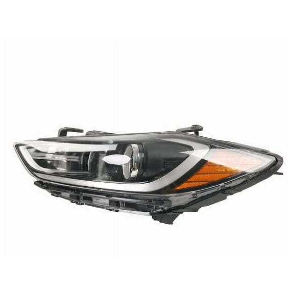 Left Headlight Assembly - Compatible with 2017 - 2018 Hyundai Elantra