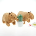 thumbnail image 4 of 2PCS Cute Capybara Rodent Plush Toy, 4 of 10