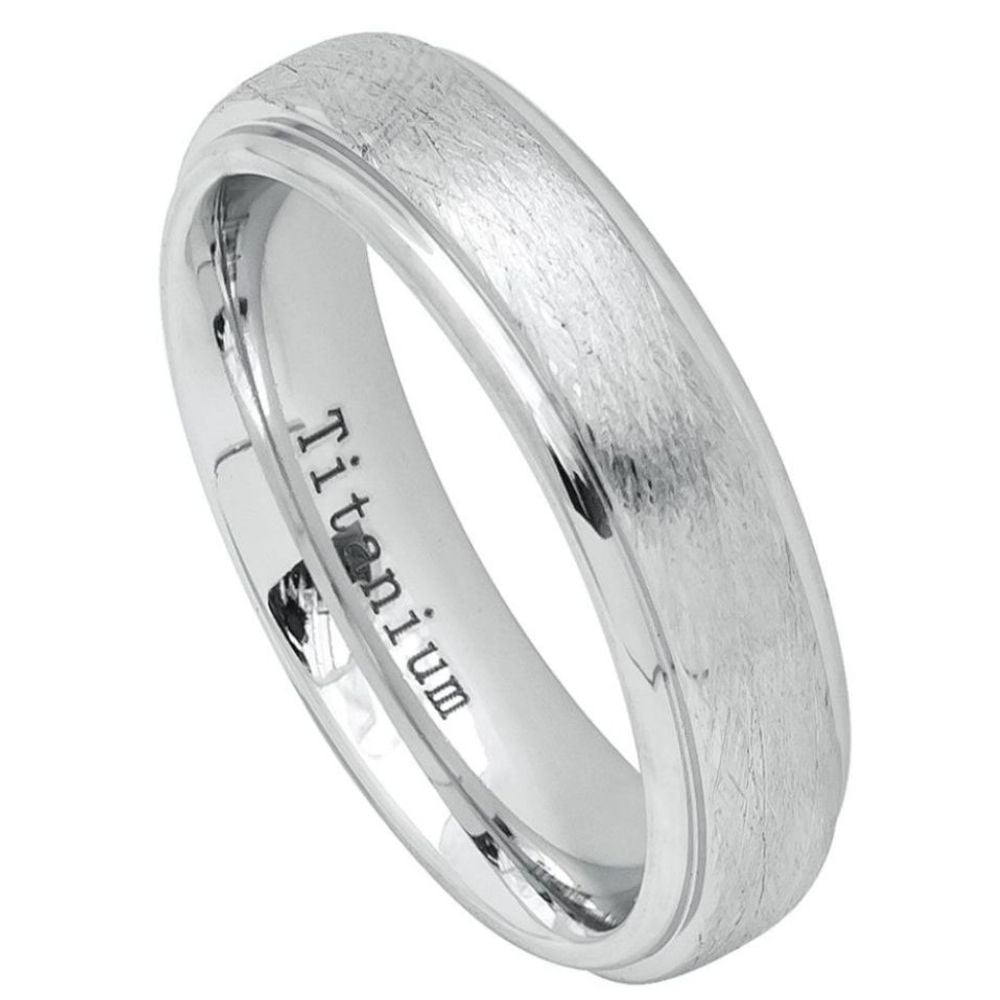 Gifts With Thought Custom Personalized Engraving Wedding Band Ring