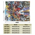 thumbnail image 4 of Ultra-Soft Micro Fleece Blanket Transformers Super Soft Plush Blanket For Winter Bedding Bed Couch Sofa For All Seasons 50"X40", 4 of 7