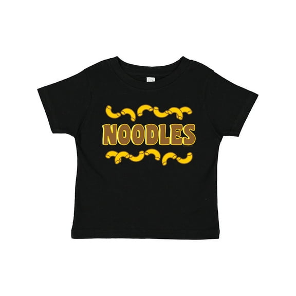 Inktastic Noodles Text Boys or Girls Toddler T-Shirt