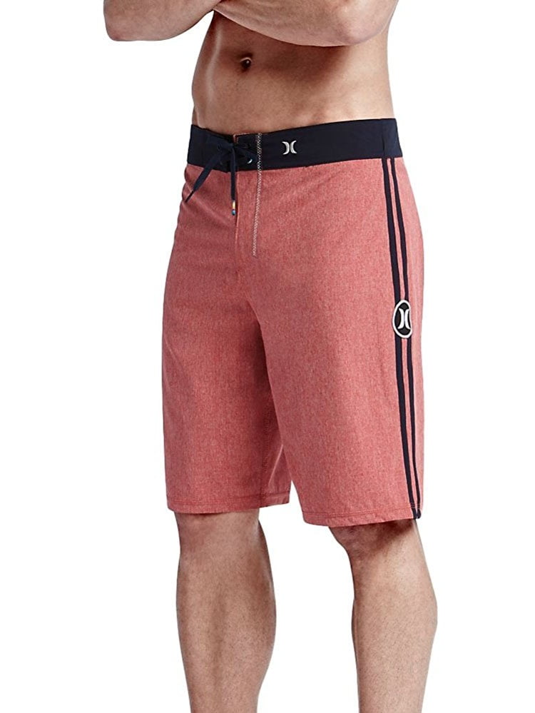 Hurley JJF Solid 21 Phantom Boardshorts Red Mens Shorts