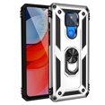 thumbnail image 1 of for Moto G Play Case for Phone Moto G Play 2021 Case Shockproof Armor Rugged Military Protective Car Holder Magnetic Cover armor case silver for Moto G Play 2021, 1 of 6