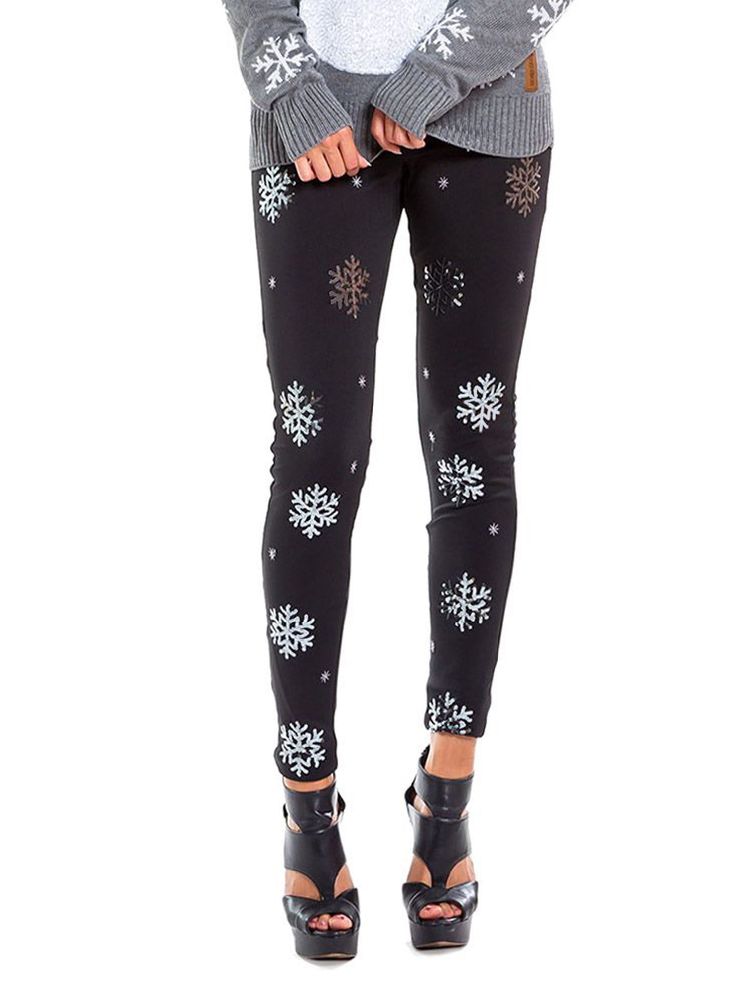 Sexy Dance - Women Xmas Tree Leggings Cute Ugly Christmas Tight Trouser