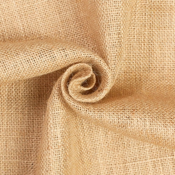 Burlap Gunny Hessian 100% Natural Sustainable Jute 36" Fabric By The Yard - Natural