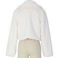 thumbnail image 5 of Vedolay Women's Knit Cardigan Sweater Plus Size Casual Short Sleeve Cardigan Coat 2023 White,M, 5 of 5