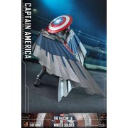 Marvel Movie Masterpiece Captain America Collectible Figure (Falcon and The Winter Solider)
