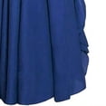 thumbnail image 3 of Guieoi Womens Dresses Long Sleeve Court-Style Asymmetrical Gothic Solid-Color Maxi Dress Maxi Dress Blue XL, 3 of 4